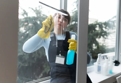 Nettoyage de vitres intérieures et extérieures à Fellering